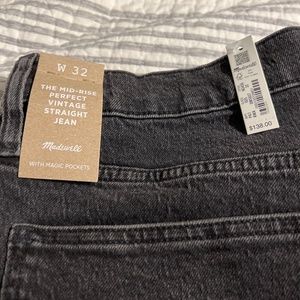 Madewell Mid-Rise Perfect Vintage Straight Jean
